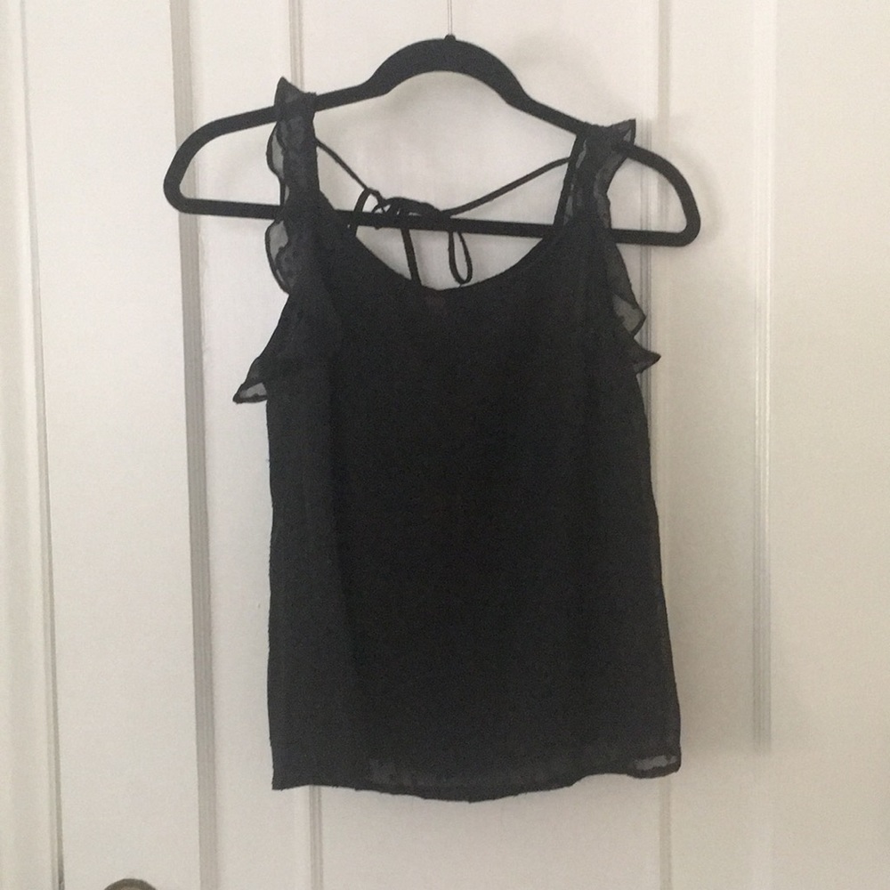 NWT MERONA Black with polka dots tank